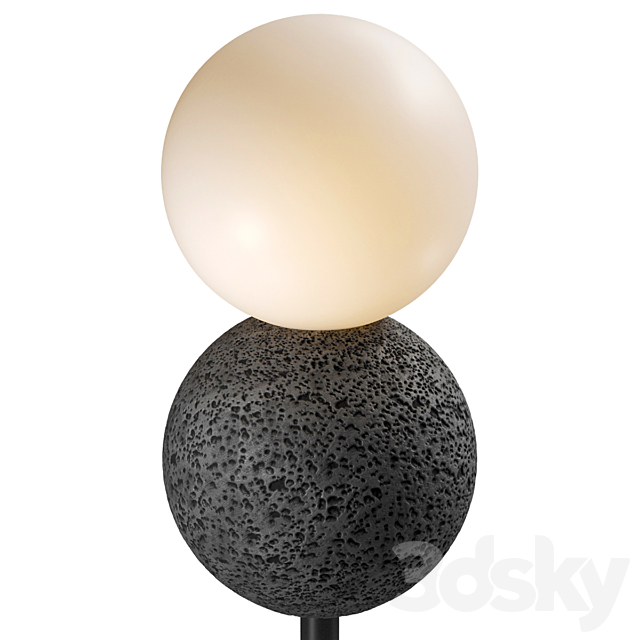 Origo floor lamp by David Pompa 3ds Max - thumbnail 3