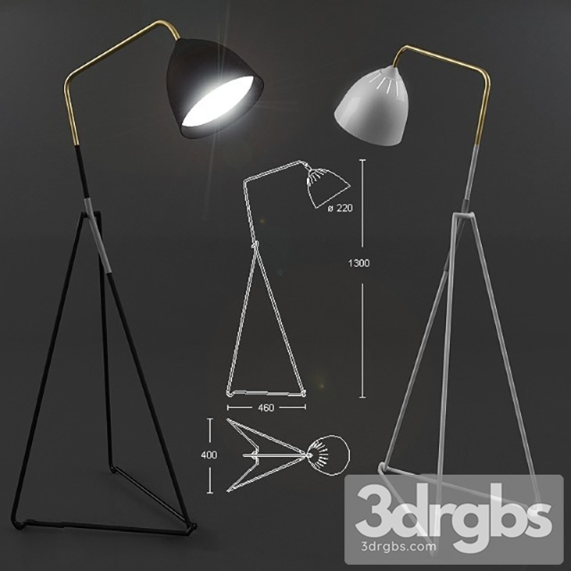 Orsjo belysning Lamp 3dsmax Download - thumbnail 1