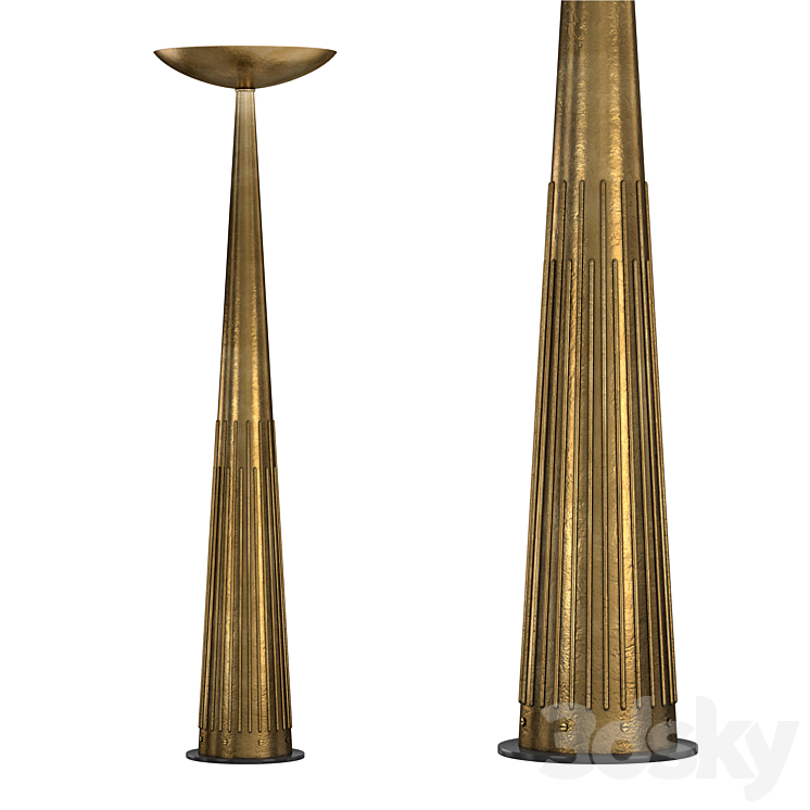 OTTIMO TORCHIERE FLOOR LAMP 3DS Max Model - thumbnail 1