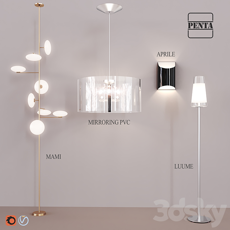 Pentalight lighting set 3DS Max - thumbnail 1