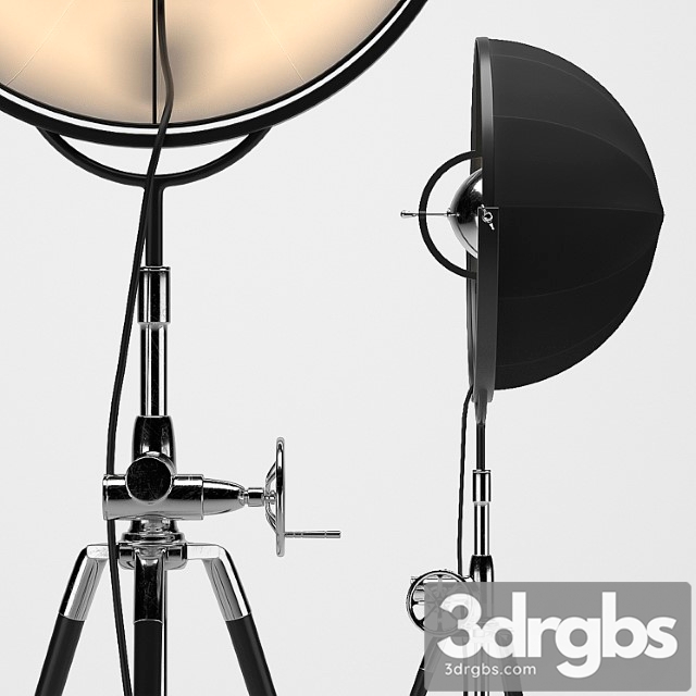 Photographer lamp 3dsmax Download - thumbnail 1