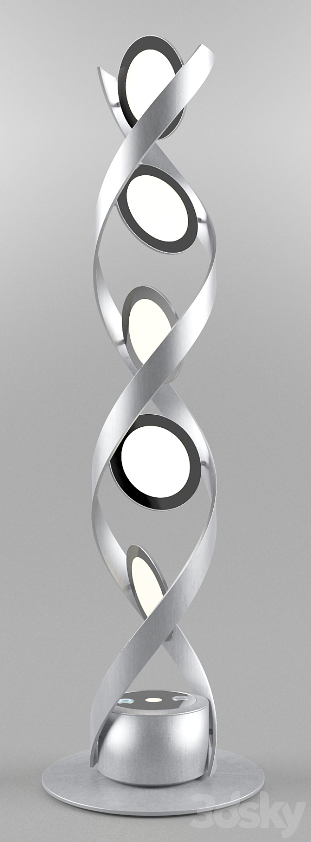 PirOLED – fashionable lamp from OSRAM 3ds Max - thumbnail 3