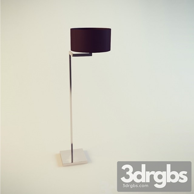 Porta Romana Reading Floor Lamp 3dsmax Download - thumbnail 1