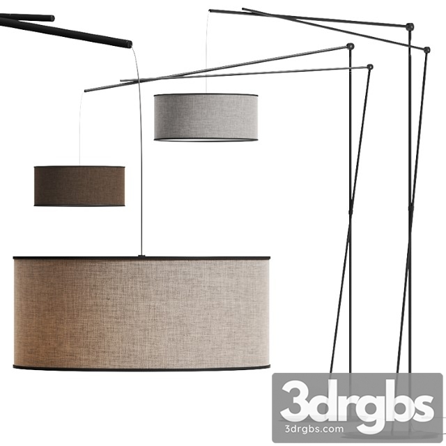 Prandina Effimera F5 Floor Lamp 3dsmax Download - thumbnail 1