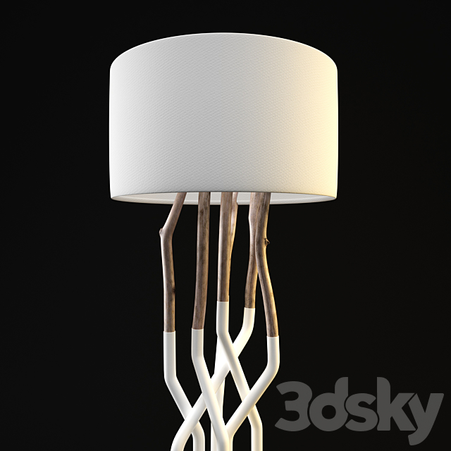 Prodotti bleu lamp 3DS Max Model - thumbnail 2