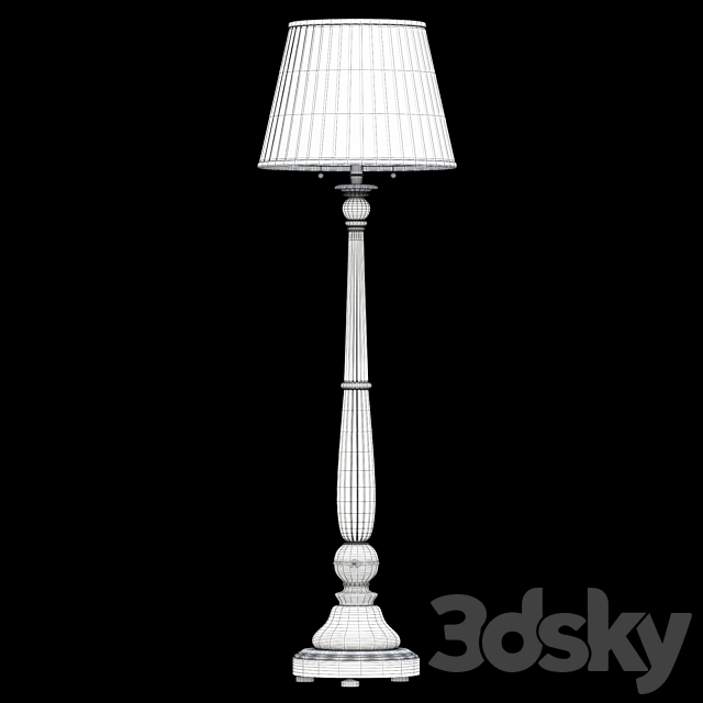 ralph lauren ASTOR FLOOR LAMP 3DS Max Model - thumbnail 2