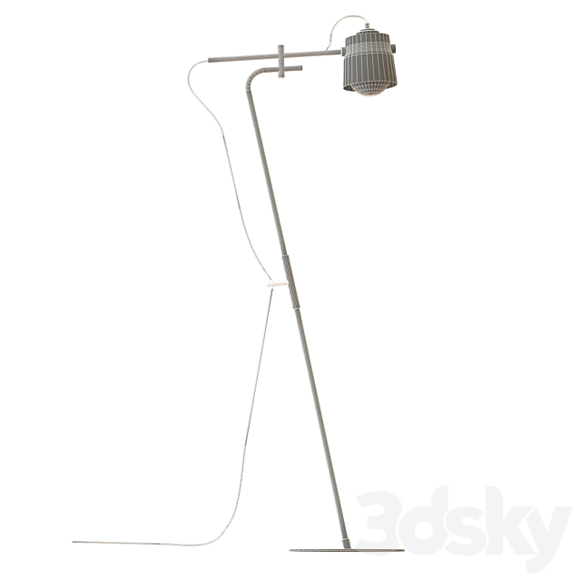 Ram flor floor lamp Lampatron 3DSMax File - thumbnail 2