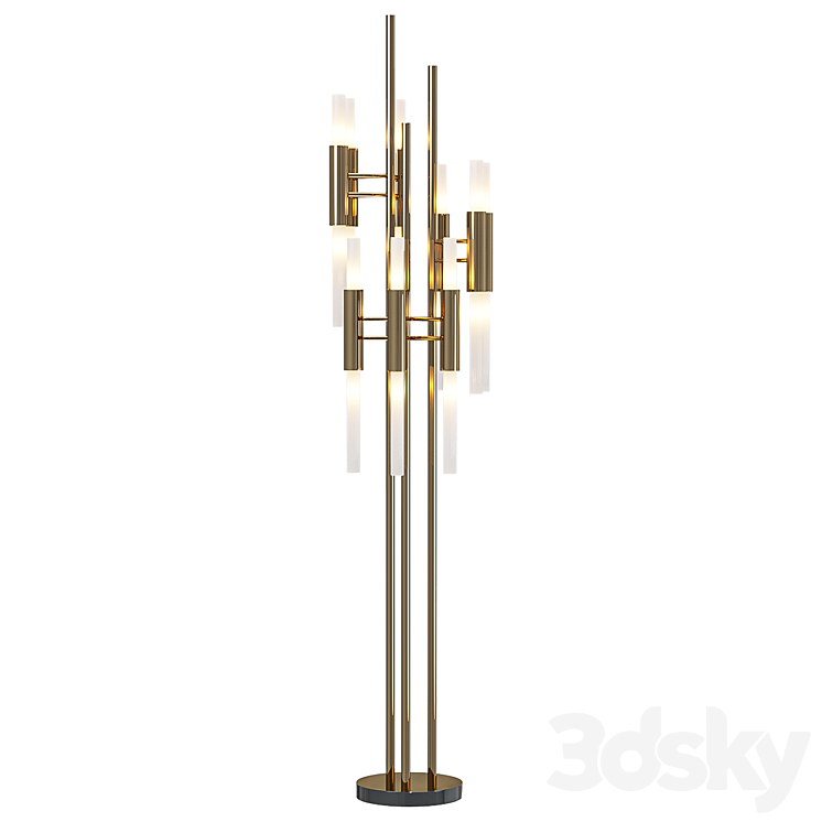 Reference: T1683 Design floor lamp WATERFALL by Romatti 3DS Max - thumbnail 1