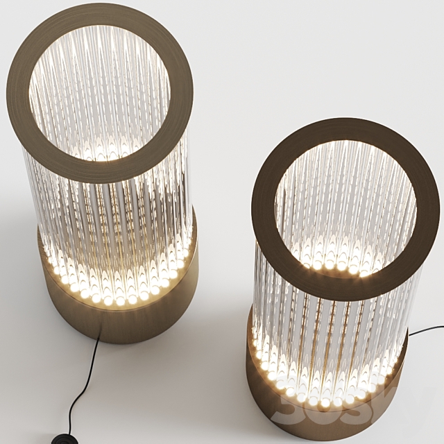 Reflex Comete Floor Lamp 3DS Max Model - thumbnail 2