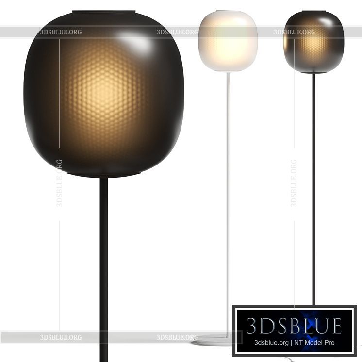 Resident Bloom Floor Lamp 3DS Max - thumbnail 3