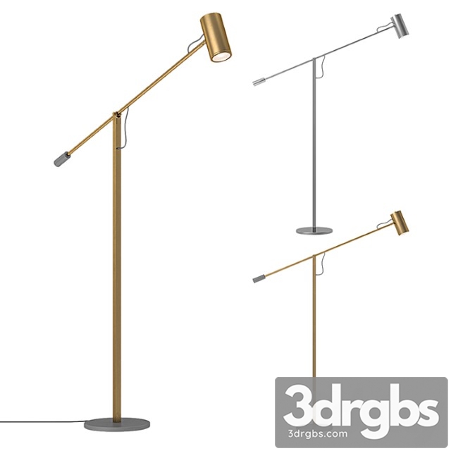 Rh – champeaux cantilever floor lamp 3dsmax Download - thumbnail 1