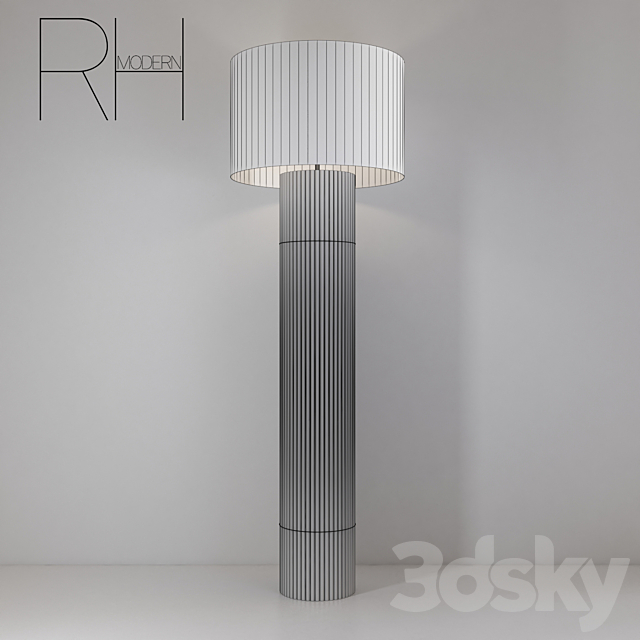 RH Modern Herve Floor Lamp 3ds Max - thumbnail 3