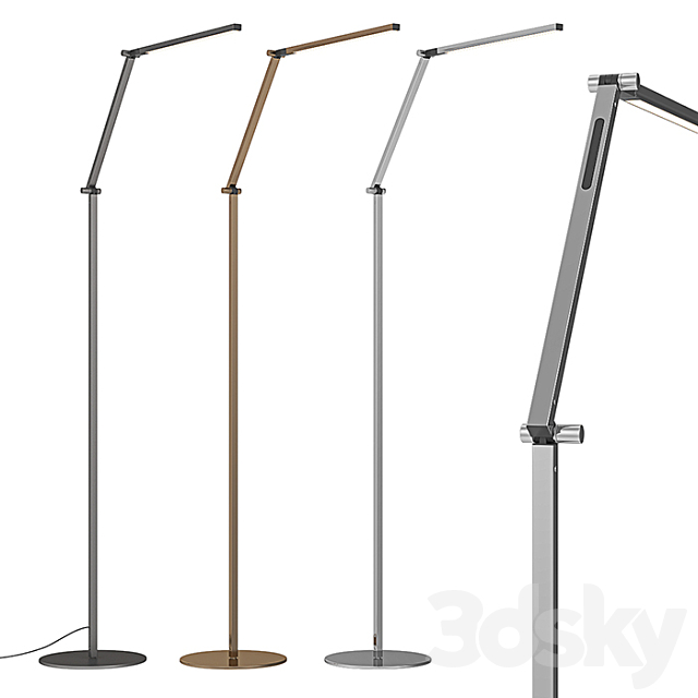 RH – Z Bar LED Task Floor Lamp 3ds Max - thumbnail 1