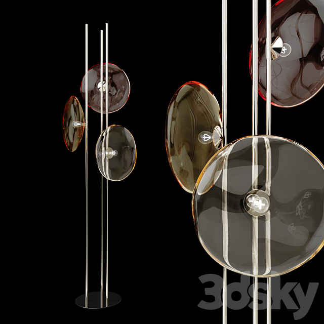 Riflessi Nubola Floor Lamp 3DSMax File - thumbnail 2