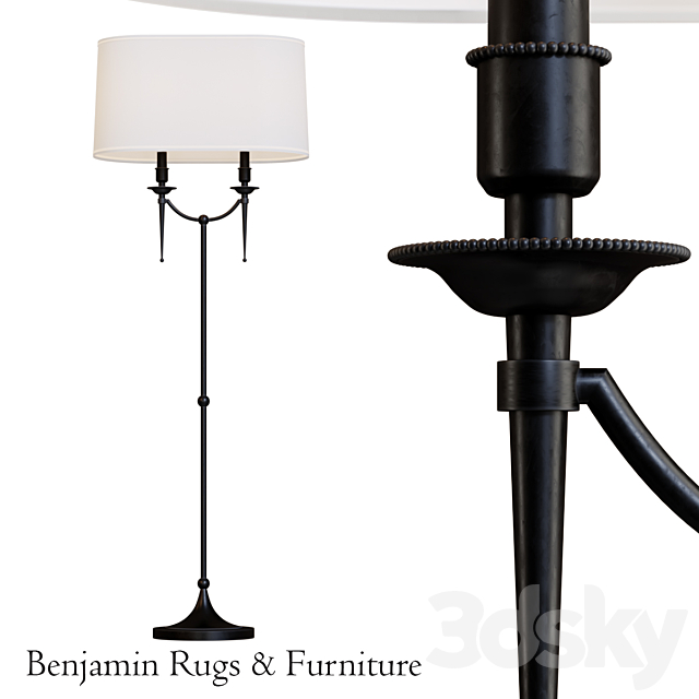 Robert Abbey Cedric Floor Lamp.1 3DSMax File - thumbnail 1