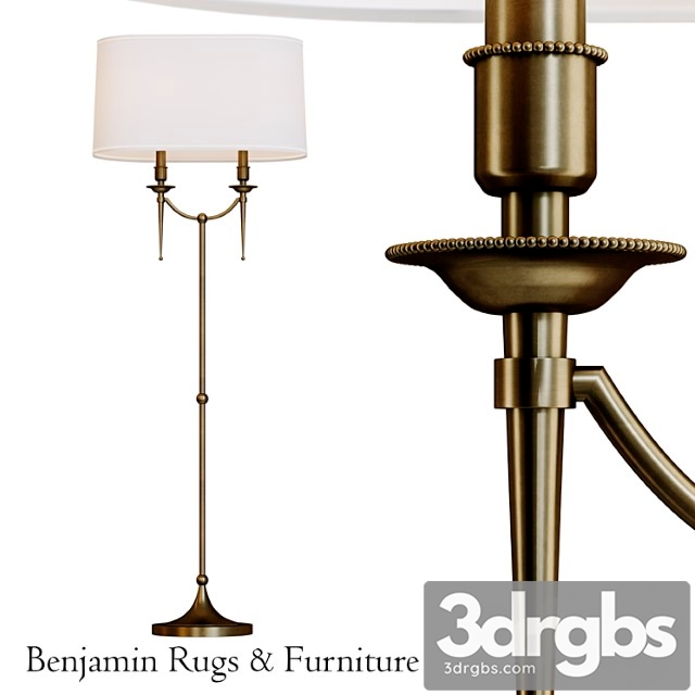 Robert Abbey Cedric Floor Lamp 3 3dsmax Download - thumbnail 1