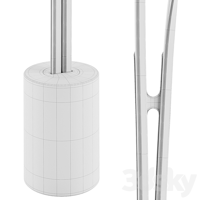 Roche Bobois – Autographe Floor Lamp 3DS Max Model - thumbnail 5