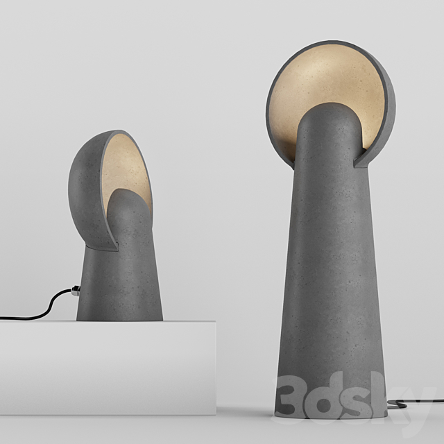 Romeo floor lamps Karman 3ds Max - thumbnail 1