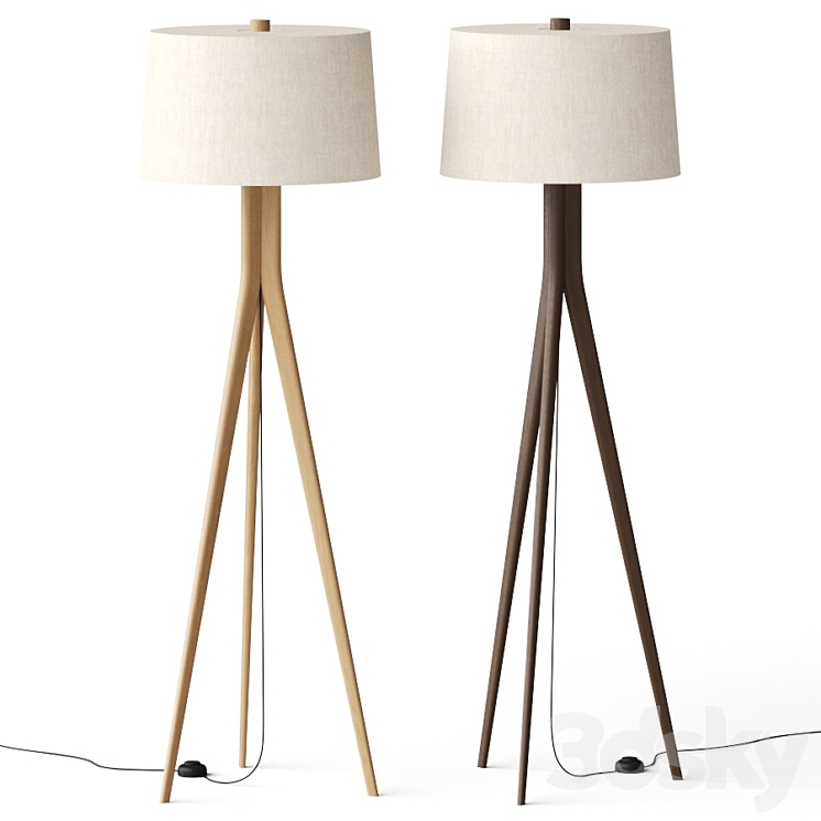 Room & Board Lane Floor lamp 3DS Max - thumbnail 1