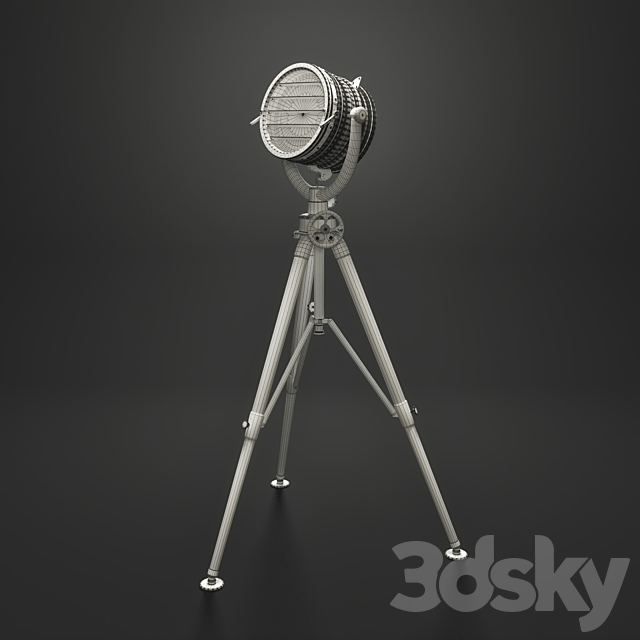 Royal Master Sealight Floor Lamp 3DS Max Model - thumbnail 2