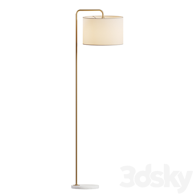 Rupert Floor Lamp Dantone Home 3ds Max - thumbnail 2