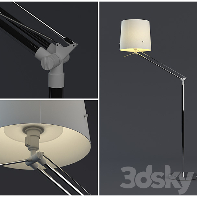 SAMTID. SAMTID floor lamp. IKEA. 3DSMax File - thumbnail 1