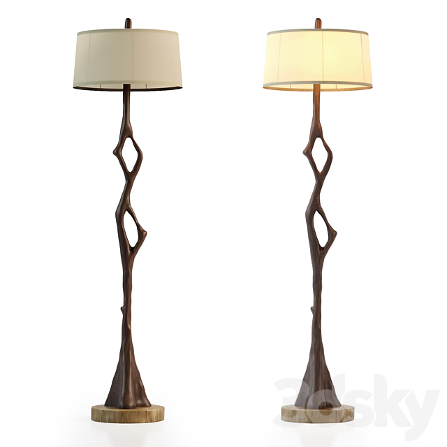 SARONA FLOOR LAMP 3ds Max - thumbnail 1