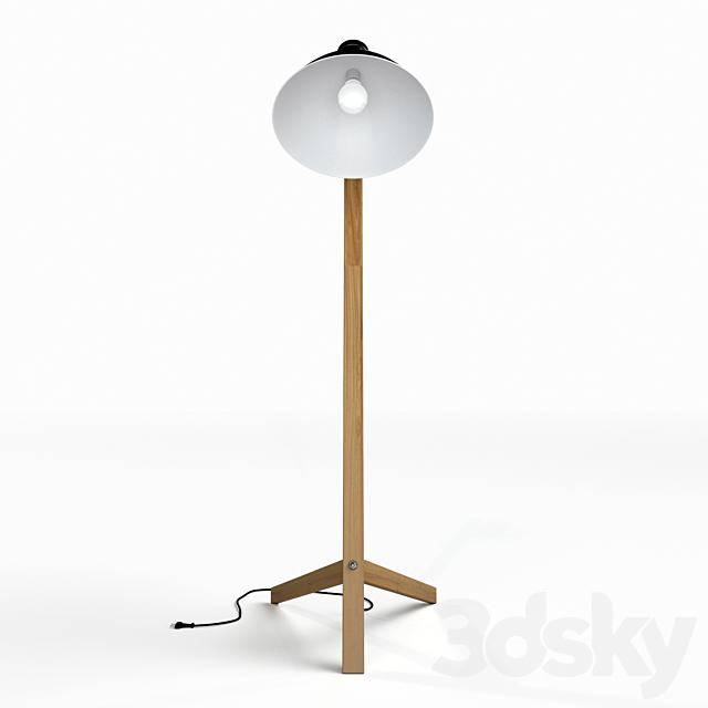 Scandinavian floor lamp 3DSMax File - thumbnail 3