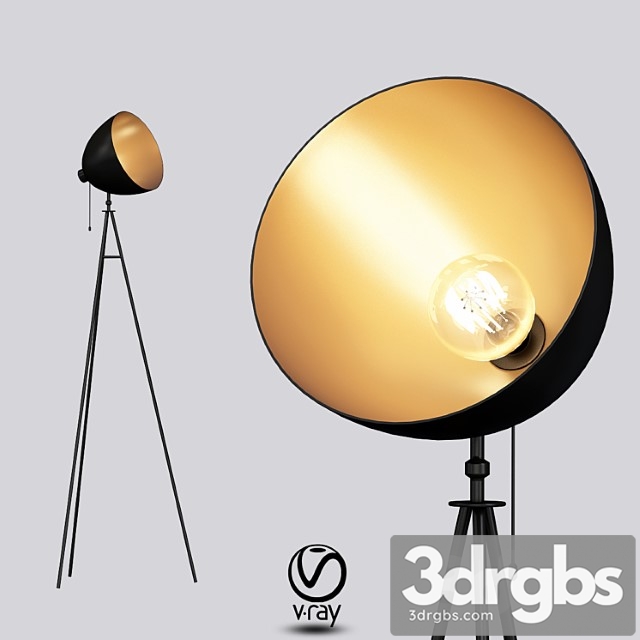 Scopus floor lamp 3dsmax Download - thumbnail 1