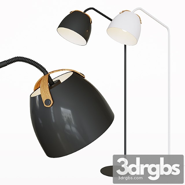 Sd Halo Design Oslo Floor Lamp 3dsmax Download - thumbnail 1