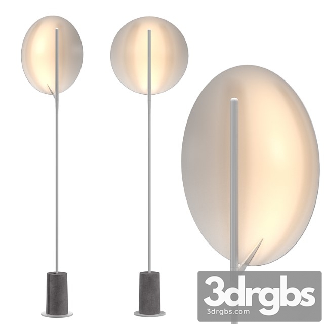 Serene Floor Lamp 3dsmax Download - thumbnail 1