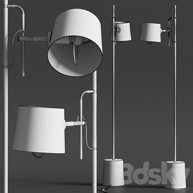 Seyvaa Open Floor Lamps 3DSMax File - thumbnail 3