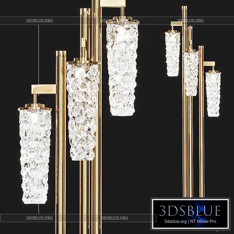 Shine Vertical Plumage Olev Floor Lamp 3DS Max - thumbnail 3