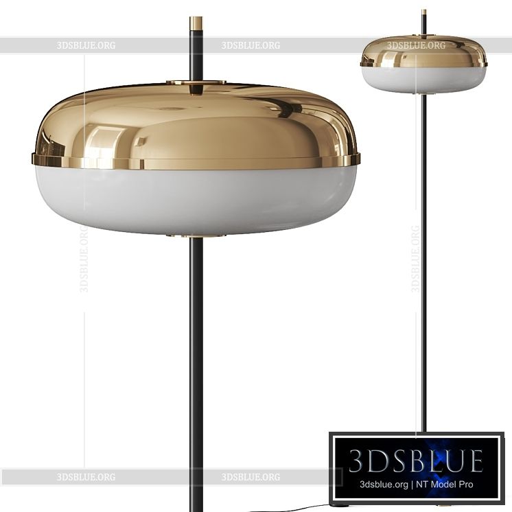 Sicis Amaretto Floor Lamp 3DS Max - thumbnail 3