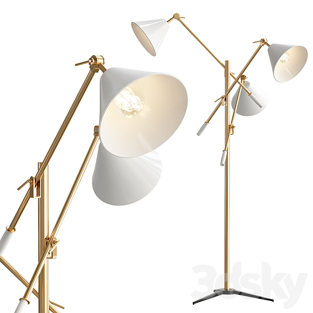 Sinatra Floor Lamp DelightFULL 3DSMax File - thumbnail 1