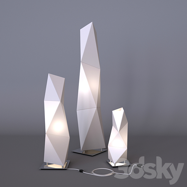 Slamp Diamond 3ds Max - thumbnail 2