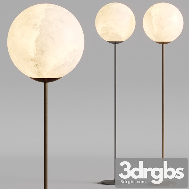 Slide Mineral Floor Lamps 3dsmax Download - thumbnail 1