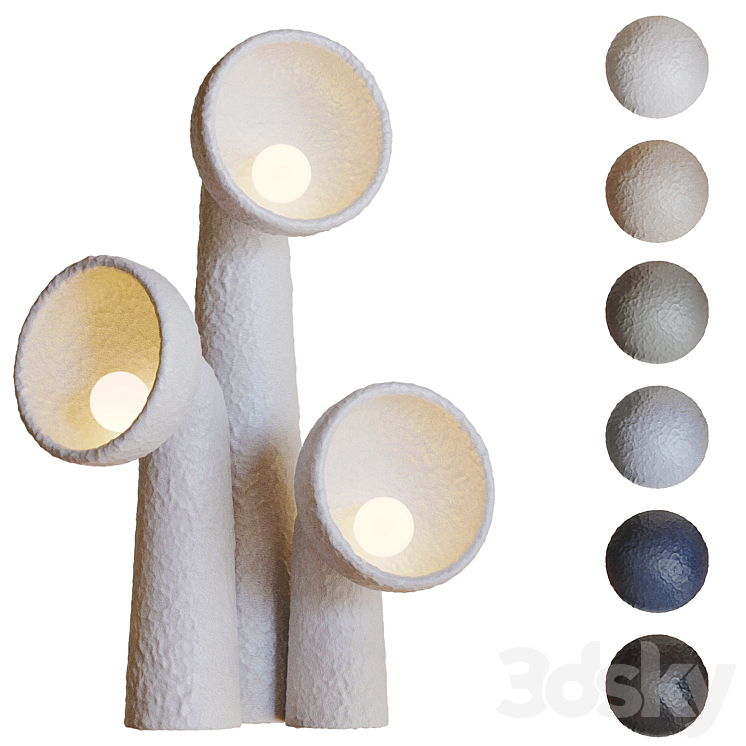 SONIAH Yakusha Floor Lamp 3DS Max Model - thumbnail 1