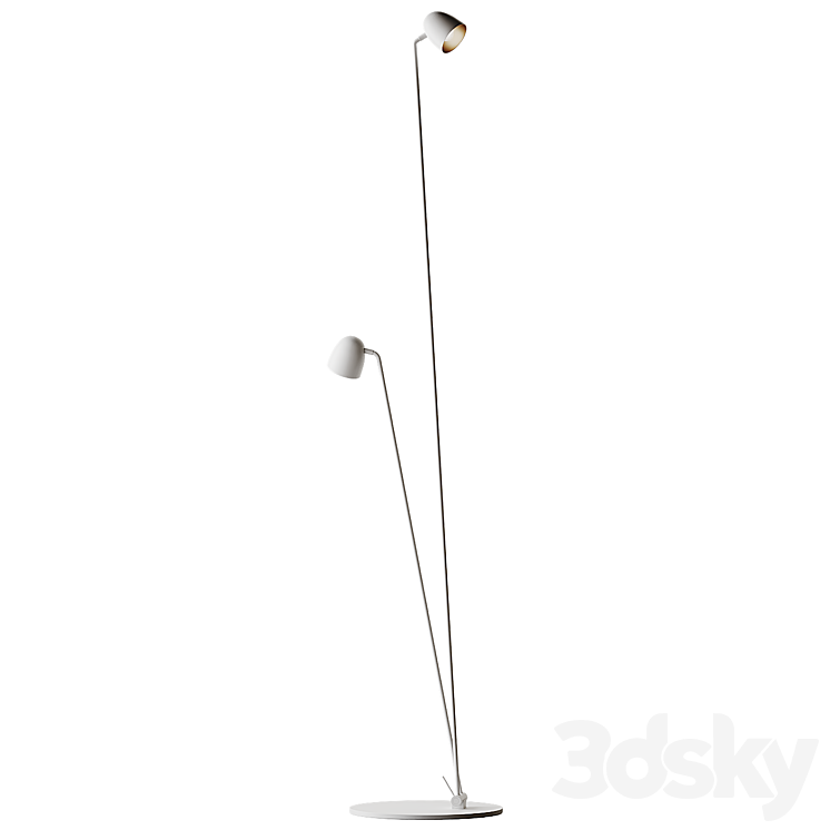 SPEERS F Floor lamp from B.lux Tyson Lighting 3DS Max Model - thumbnail 2