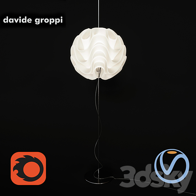 Spumone T Davide Groppi 3DSMax File - thumbnail 1