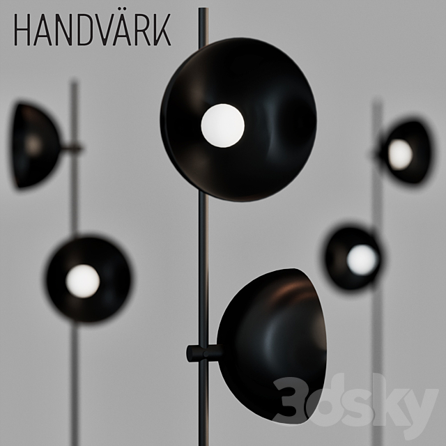 STUDIO LAMP 3DS Max Model - thumbnail 2