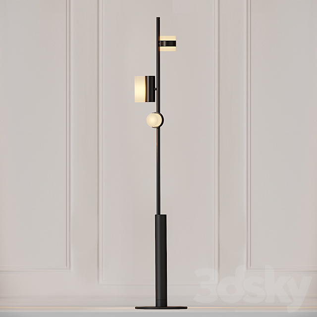 Studio Truly Truly X Rakumba – Floor Lamp 3ds Max - thumbnail 1