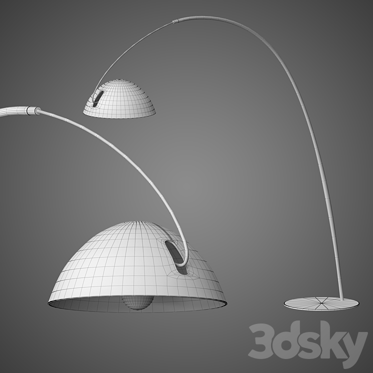 T6005 Parabole lamp 3DS Max - thumbnail 2