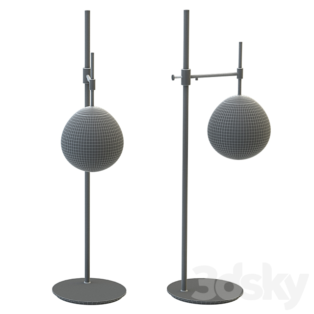 Table Lamp Erich Maytoni metal 3DSMax File - thumbnail 2