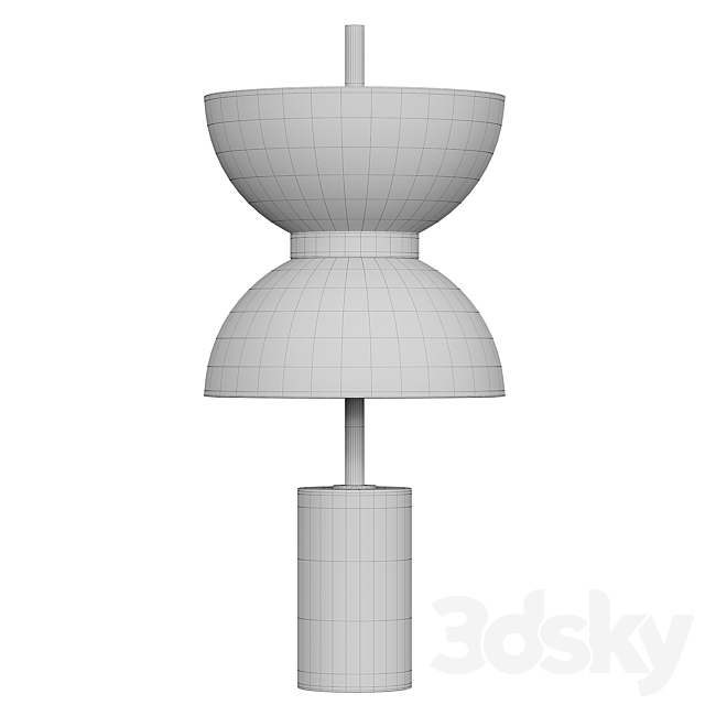 Table lamp Kyoto by maytoni 3ds Max - thumbnail 2