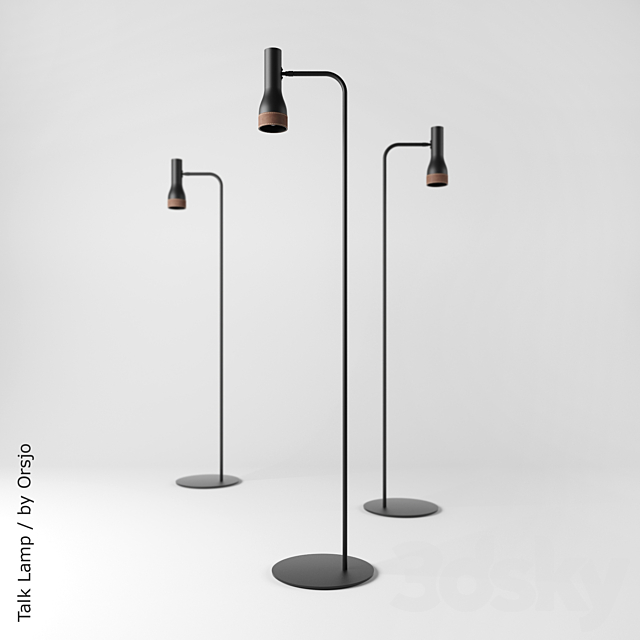 Talk Floor Lamp by Orsjo 3ds Max - thumbnail 1