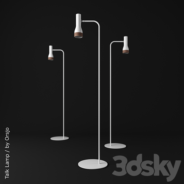 Talk Floor Lamp by Orsjo 3ds Max - thumbnail 2