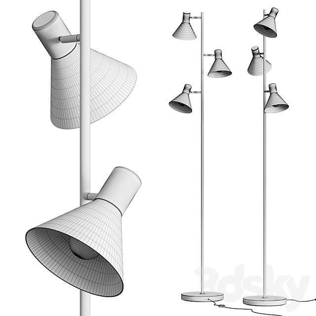 Terzo Light Harvey Floor Lamps 3DSMax File - thumbnail 2