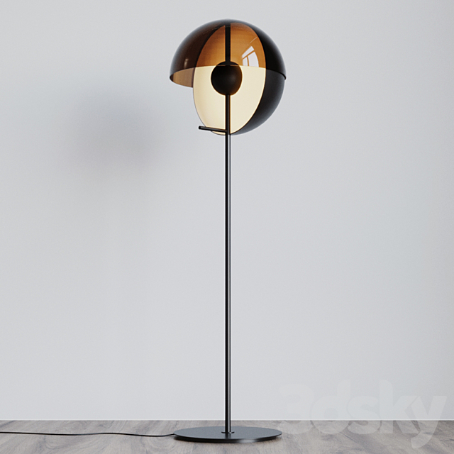 Theia P LED Floor Lamp by Mathias Hahn from Marset 3DSMax File - thumbnail 3