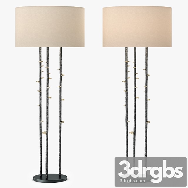 Theodore Alexander Vale Floor Lamp 3dsmax Download - thumbnail 1